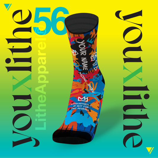 YOU X LITHE | CALCETINES PERSONALIZADOS | PACK 10