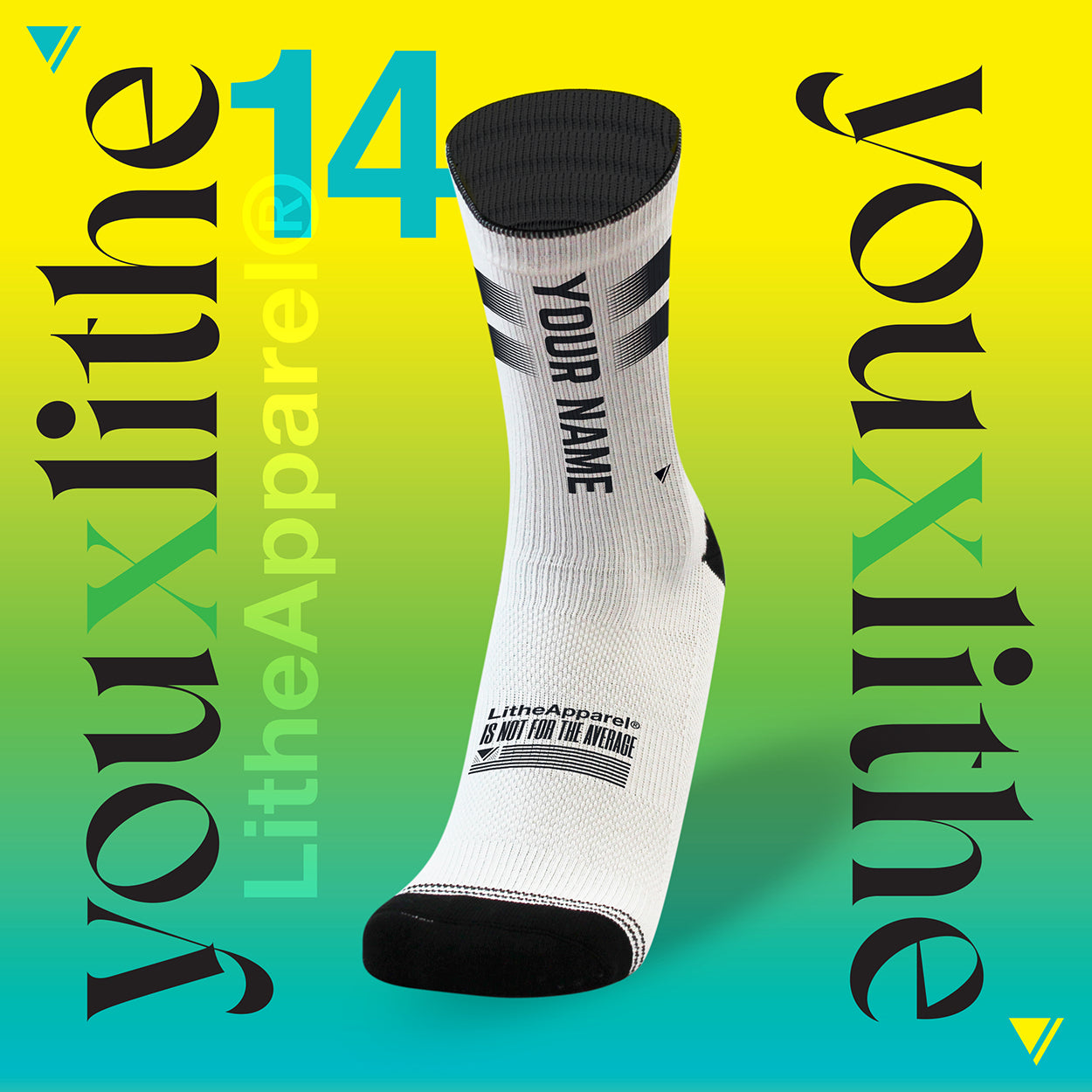 YOU X LITHE | BLACK & WHITE | 6 + 1 PACK