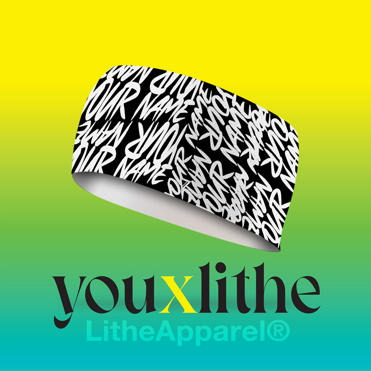 YOU X LITHE | HEADBAND PERSONALIZADA