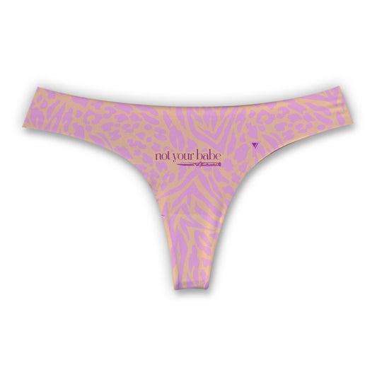 NOT YOUR BABE [WOMENS SEAMLESS THONG]