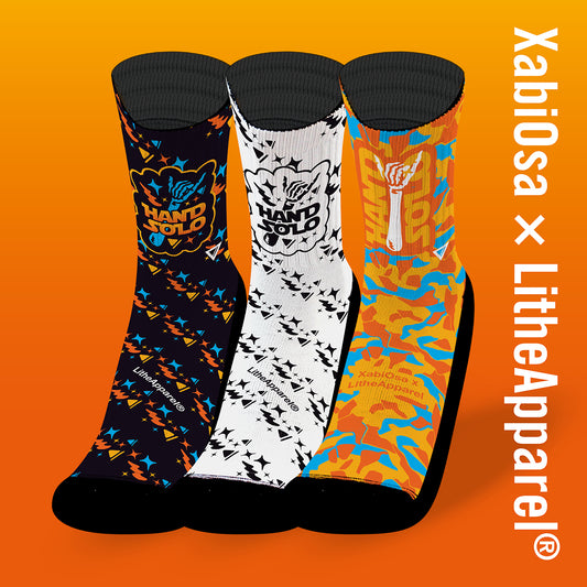HAND SOLO [3 PACK SOCKS] XABI OSA X LITHEAPPAREL