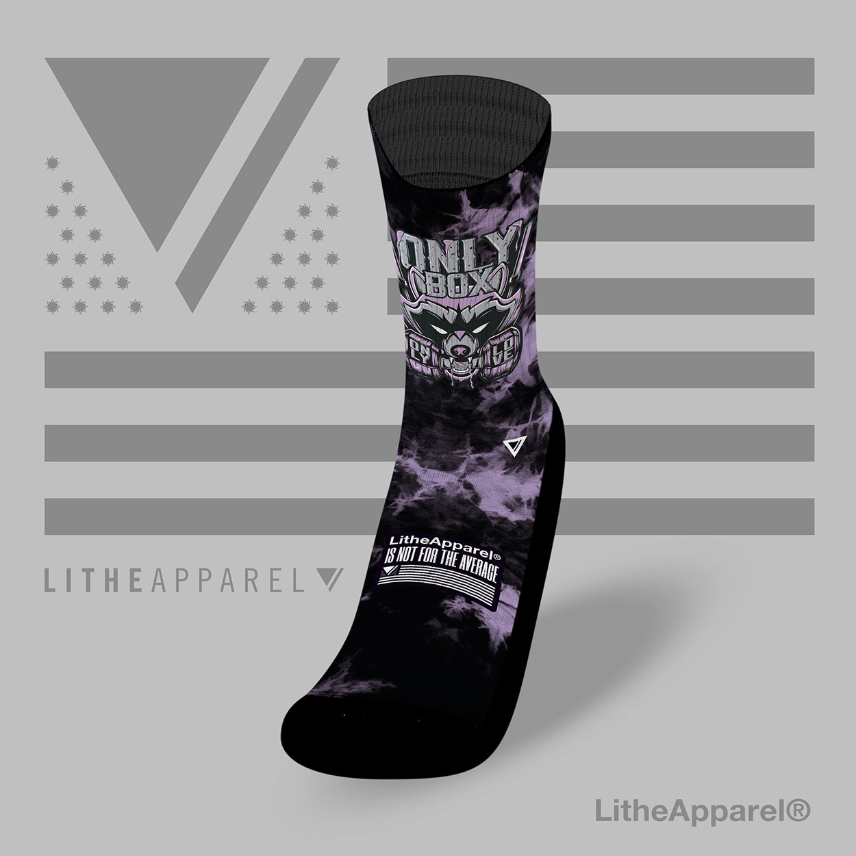 [ONLYBOX CrossFit x LitheApparel] SOCKS