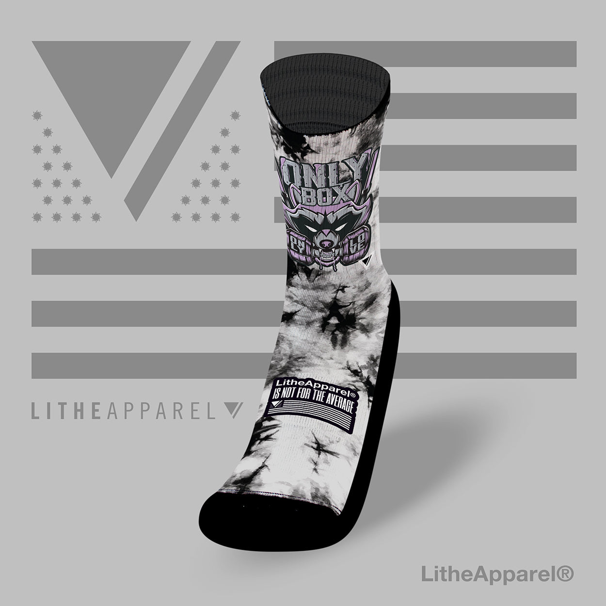 [ONLYBOX CrossFit x LitheApparel] SOCKS