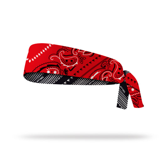 PAISLEY · TIE HEADBAND [REVERSIBLE]