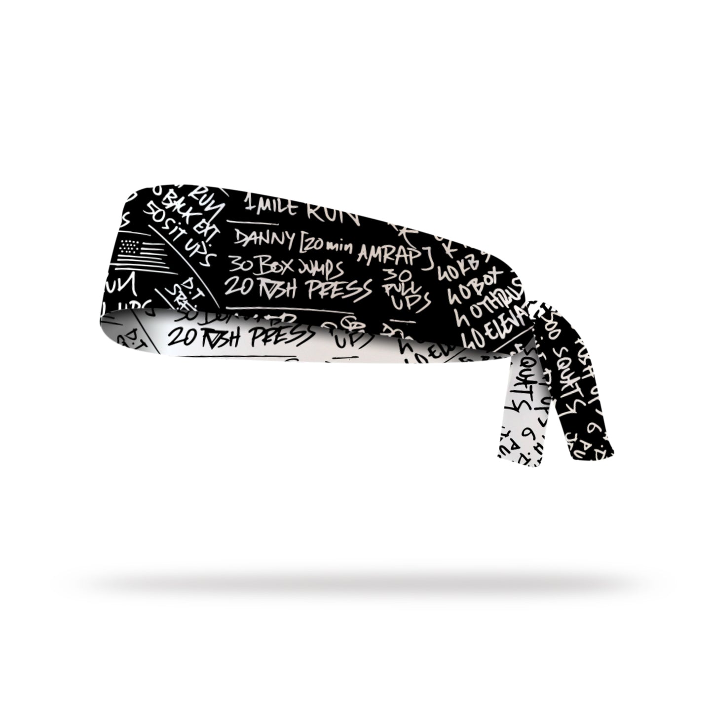 HERO WODS · TIE HEADBAND [REVERSIBLE]