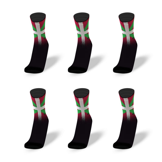 EUSKADI  | ENDURANCE SOCKS [PACK 6]